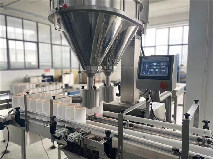 Double Head Auger Powder Filling Machine
